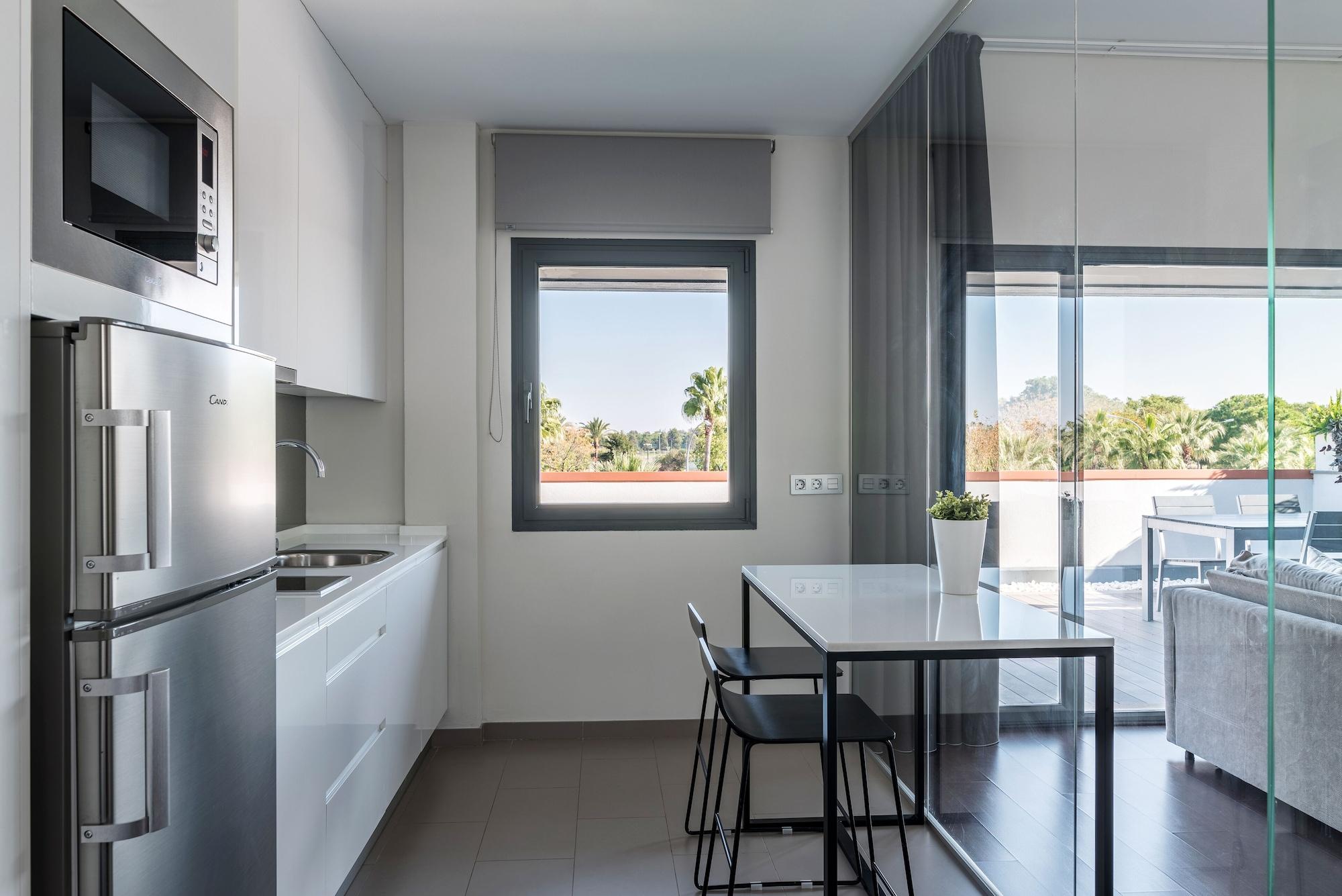 Sevilla Green Suites Alcala de Guadaira Bagian luar foto